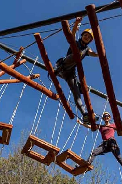 Circuito de cuerdas en Madrid