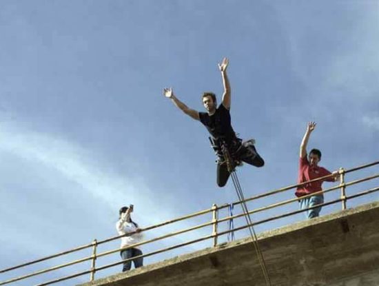 salto de puenting extrem con reportaje